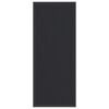 vidaXL Doormat Black 60x150 cm
