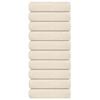 vidaXL Shower Towels 10 pcs "FROGN" Cream 70x140 cm 100% Cotton