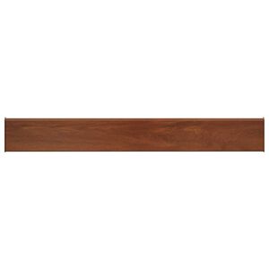 vidaXL Window Sill Brown wood 100 x 15 x 4.5 cm PVC