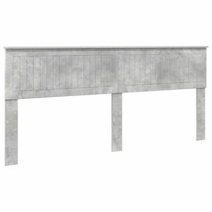 vidaXL Headboard Concrete Grey Engineered wood