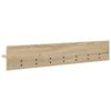vidaXL Wall-Mounted Coat Rack Sonoma Oak 100 x 10.5 x 18 cm