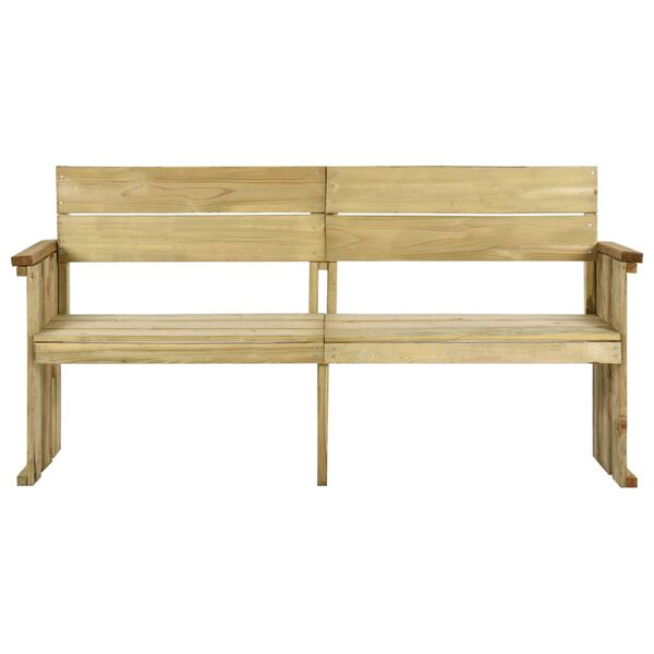 vidaXL Garden Bench 172 cm Impregnated Pinewood