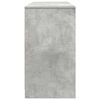 vidaXL Desk Concrete Grey 120x42x76 cm Engineered Wood