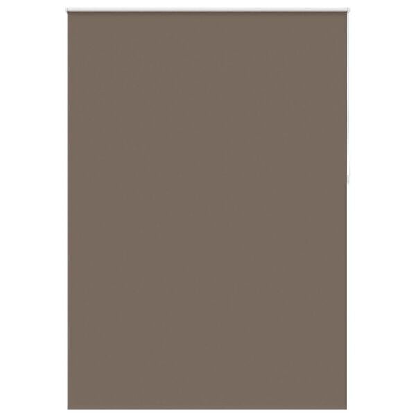 vidaXL Roller blind blackout 144.4x230 cm Fabric Width 140 cm coffee