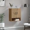 vidaXL Wall-Mounted Cabinet Wall-mounted Artisan Oak 60 x 31 x 70 cm