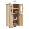 vidaXL Highboard Sonoma Oak 62x32x106.5 cm Engineered Wood