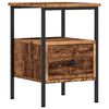 vidaXL Bedside Cabinet Old Wood 34x36x50 cm Engineered Wood