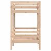 vidaXL Bunk Bed without Mattress 75x190 cm Small Single Solid Wood Pine