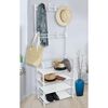 Storage solutions Clothing Rack with 4 Shelves 60x26x155 cm White