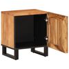 vidaXL Bedside Cabinets 2 pcs 40x34x46 cm Solid Wood Acacia