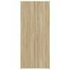 vidaXL Highboard Sonoma Oak 70x42.5x185 cm Engineered Wood