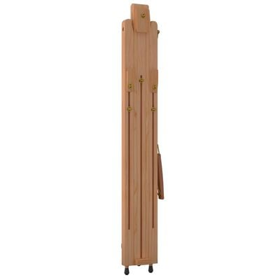 vidaXL Easel Stand 100x104x172 cm Solid Beech Wood