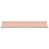 vidaXL Floating Shelf Wall-mounted 4 pcs Pink 40 x 18 x 2.5 cm Steel