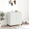vidaXL Sideboard White 68x39x72 cm Steel