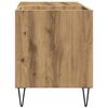 vidaXL Record Cabinet Artisan Oak 84.5x38x48 cm Engineered Wood