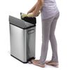 EKO Step Bin Ecofly 45 L Silver