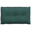 vidaXL Back Pillow Dark Green 80 x 19 x 50 cm Fabric