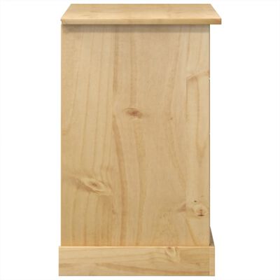 vidaXL Dressing Table Corona104x47x75 cm Solid Wood Pine
