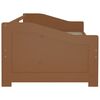 vidaXL 3-Seater Day Bed without Mattress Honey Brown 90x200cm