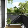 vidaXL Balcony Screen Anthracite 75x700 cm 100% Polyester Oxford