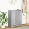 vidaXL Sideboard Grey Sonoma 57x34x76 cm Engineered Wood