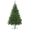 vidaXL Christmas Tree with 300 LEDs with Stand Green 180 cm PE