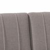 vidaXL Upholstered Headboard Taupe 150 cm Solid Pine Wood