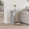 vidaXL End Table Concrete Grey 35 x 25 x 50 cm Engineered Wood