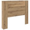vidaXL Headboard Artisan Oak 120 x 15 x 103.5 cm Engineered Wood