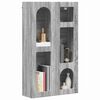 vidaXL Hanging Cabinet Grey Sonoma 59 x 20 x 100 cm Engineered Wood