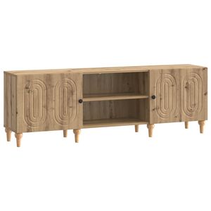 vidaXL TV Cabinet Artisan Oak 150 x 31 x 50 cm Engineered Wood