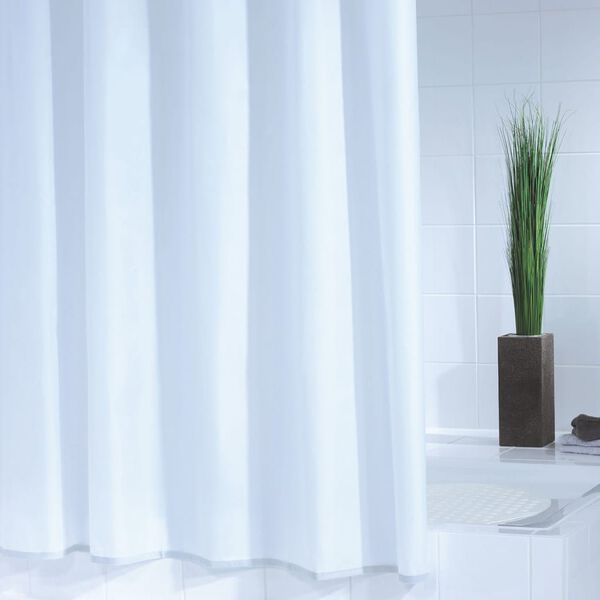 RIDDER Shower Curtain Standard 180x200 cm White