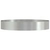 vidaXL Garden Planter 5 pcs Silver 120 x 120 x 20 cm Stainless Steel