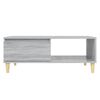 vidaXL Coffee Table Grey Sonoma 90x60x35 cm Engineered Wood