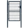 vidaXL Fence Gate Steel 106x248 cm Anthracite