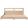 vidaXL Bed Frame without Mattress 180x200 cm Super King Solid Wood Pine