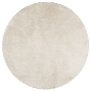 vidaXL Rug OVIEDO Short Pile Beige &Oslash; 120 cm