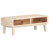 vidaXL Coffee Table 90x50x35 cm Solid Reclaimed Wood