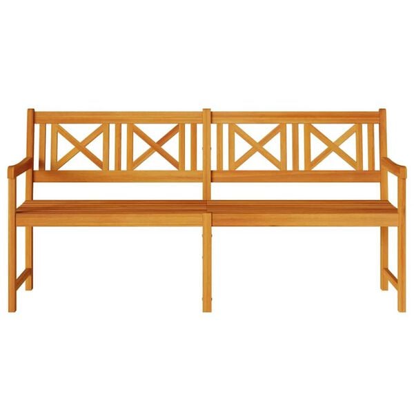 vidaXL Garden Bench Brown 180 x 56 x 90cm Solid Acacia wood