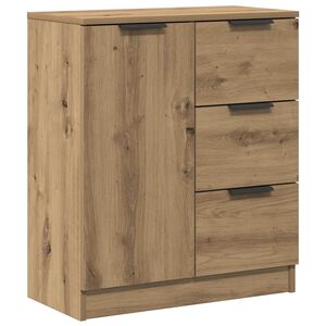 vidaXL Sideboard Artisan Oak 60x30x70 cm Engineered Wood