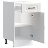 vidaXL Kitchen Base Cabinet Kalmar White Engineered Wood