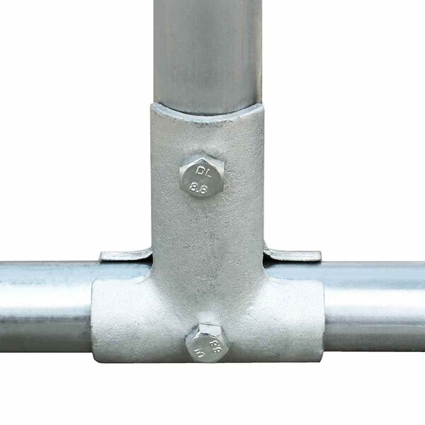 vidaXL Outdoor Chicken Cage 2.75x8x1.92 m Galvanised Steel