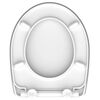 SCHÜTTE Duroplast High Gloss Toilet Seat with Soft-Close CRAZY SKULL