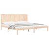 vidaXL Bed Frame without Mattress 200x200 cm Solid Wood Pine