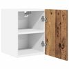 vidaXL Hanging Cabinet with Storage Old Wood and White 30 x 31 x 40 cm