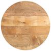 vidaXL Table Top &Oslash; 40x2.5 cm Round Solid Wood Mango