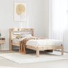 vidaXL Bed Frame with Headboard without Mattress 90x200 cm