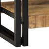 vidaXL Console Table with Shelf Brown 90 x 33 x 75 cm Solid Mango Wood