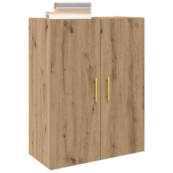 vidaXL Wall-Mounted Cabinet 2 pcs Artisan Oak 69.5 x 34 x 90 cm