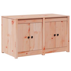 vidaXL Kitchen Cabinet with Shelf MEPPEL Brown Oak 106 x 55 x 64 cm